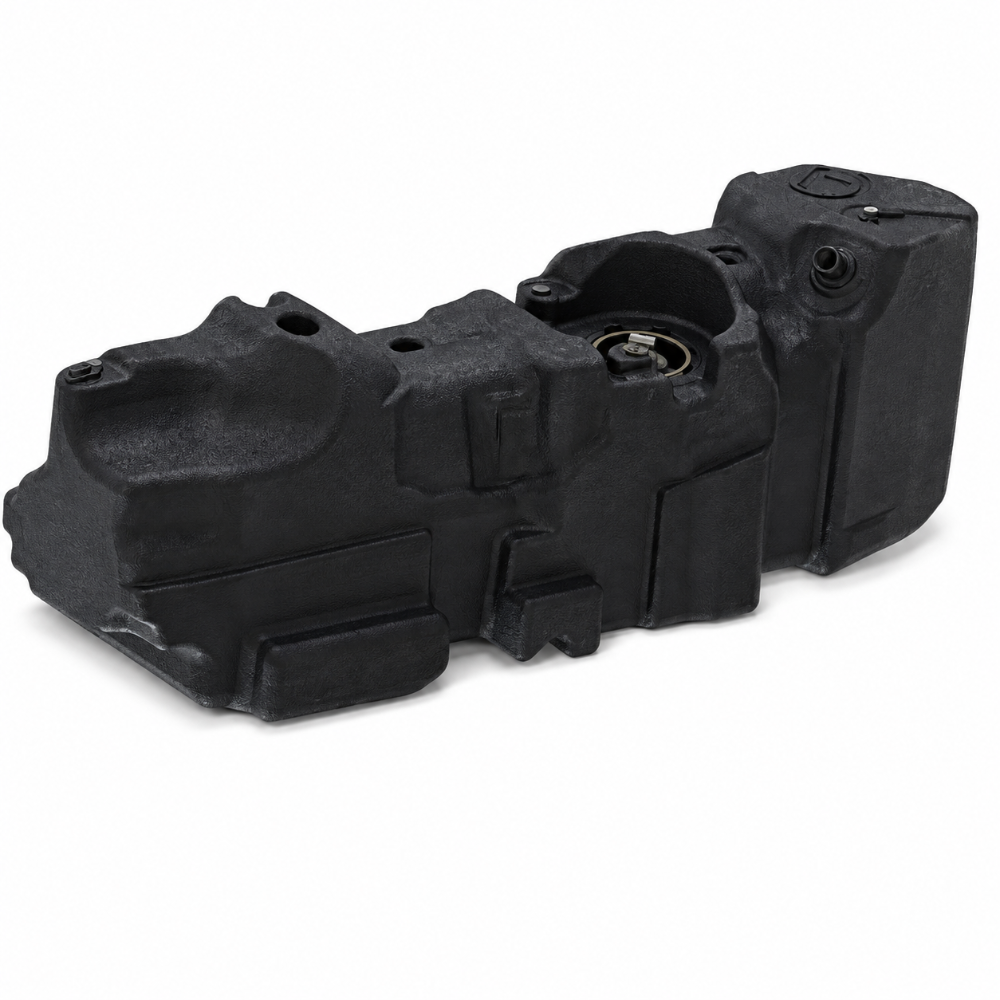 Titan 7030125 52-gallon XXL mid-ship fuel tank for 2025-2026 Ram 2500 and 3500 Cummins