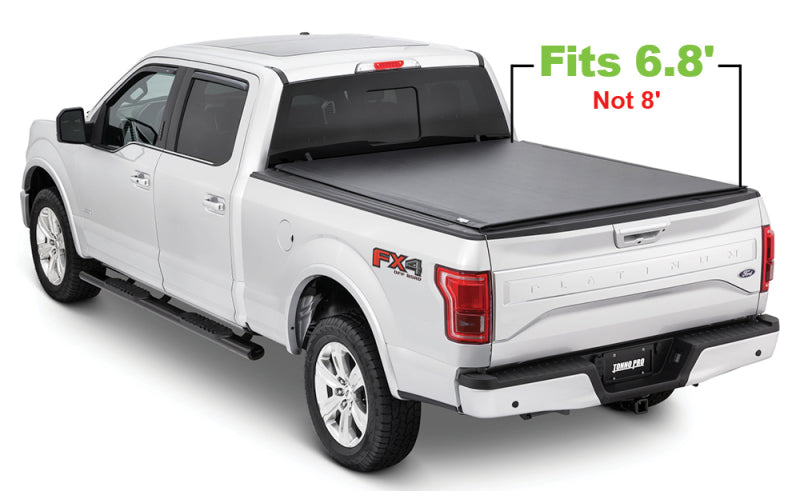 Tonno Pro 08-16 Ford F-250 Super Duty 6.8ft Fleetside Lo-Roll Tonneau Cover - Black Ops Auto Works