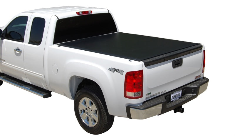 Tonno Pro 14-19 Chevy Silverado 1500 6.6ft Fleetside Lo-Roll Tonneau Cover - Black Ops Auto Works