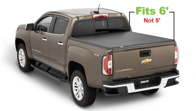 Tonno Pro 15-19 Chevy Colorado 6ft Fleetside Hard Fold Tonneau Cover - Black Ops Auto Works