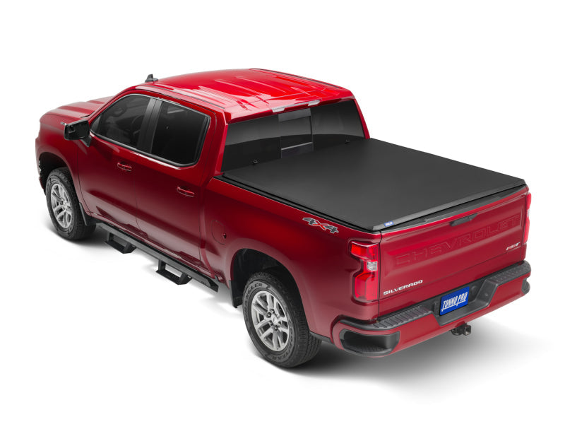 Tonno Pro 15-19 Chevy Colorado 6ft Fleetside Hard Fold Tonneau Cover - Black Ops Auto Works