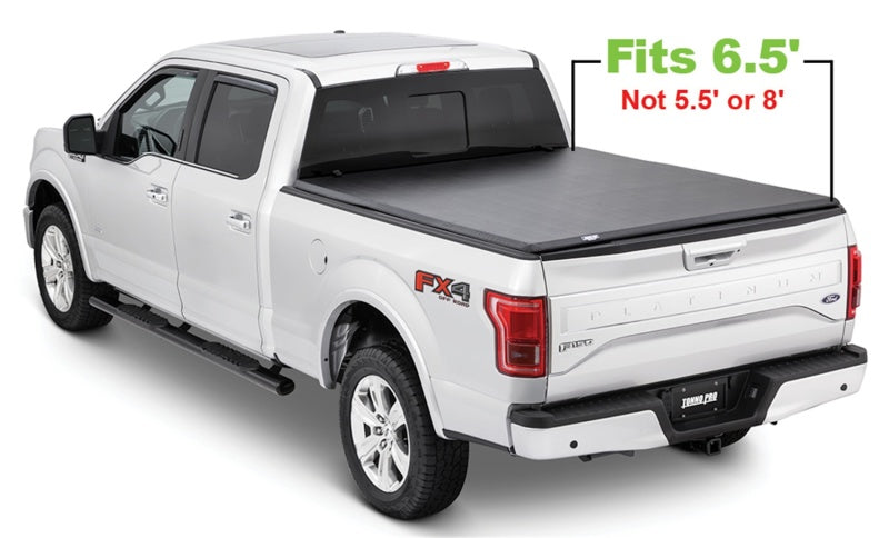 Tonno Pro 15-19 Ford F-150 6.5ft Styleside Tonno Fold Tri-Fold Tonneau Cover - Black Ops Auto Works