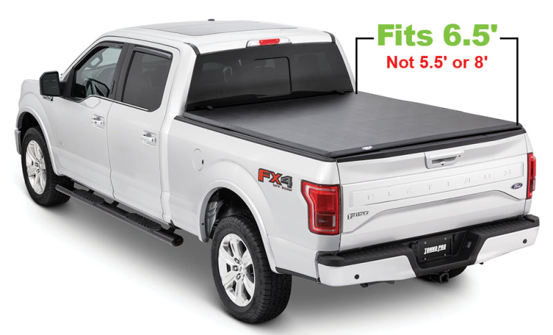 Tonno Pro 15-19 Ford F-150 6.5ft Styleside Tonno Fold Tri-Fold Tonneau Cover - Black Ops Auto Works
