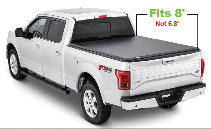 Tonno Pro 17-22 Ford F-250 Super Duty 8ft Styleside Tonno Fold Tri-Fold Tonneau Cover - Black Ops Auto Works