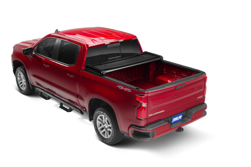 Tonno Pro 2019 GMC Sierra 1500 Fleets 6.6ft Bed Tonno Fold Tri-Fold Tonneau Cover - Black Ops Auto Works