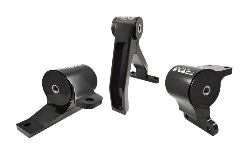 Torque Solution 3pc Rear Aluminum Engine Mount Kit: Mitsubishi Lancer/Ralliart/Evolution X 2008-15 - Black Ops Auto Works
