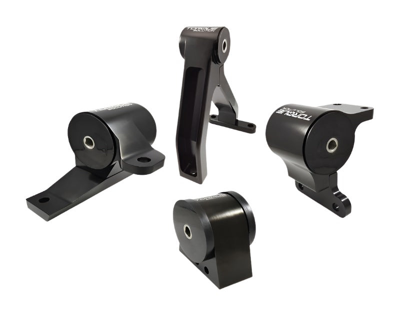 Torque Solution 4pc Engine Mount Kit: Mitsubishi Lancer/Ralliart/Evolution X 2008-15 - Black Ops Auto Works