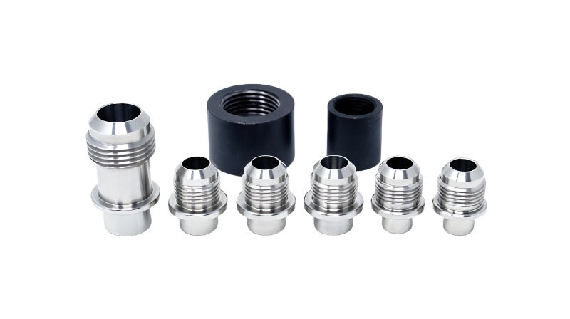 Torque Solution AN Engine/Valve Cover Breather Fittings Subaru EJ25 Engines - Black Ops Auto Works