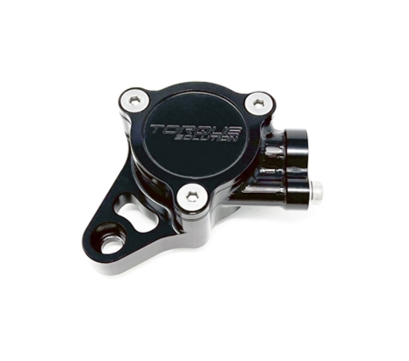 Torque Solution Billet Cam Sensor Housing Mitsubishi Evolution 4/5/6/7/8 - Black - Black Ops Auto Works
