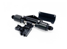 Load image into Gallery viewer, Torque Solution Billet Dual Pass Flex Fuel Sensor Bracket - Black Ops Auto Works