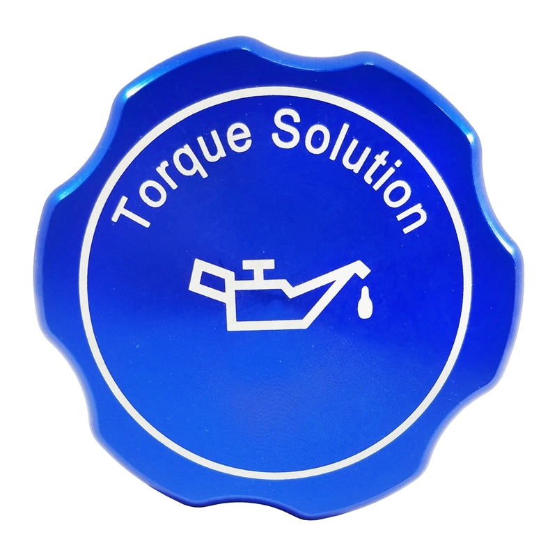 Torque Solution Billet Oil Cap 89+ Subaru  - Blue - Black Ops Auto Works