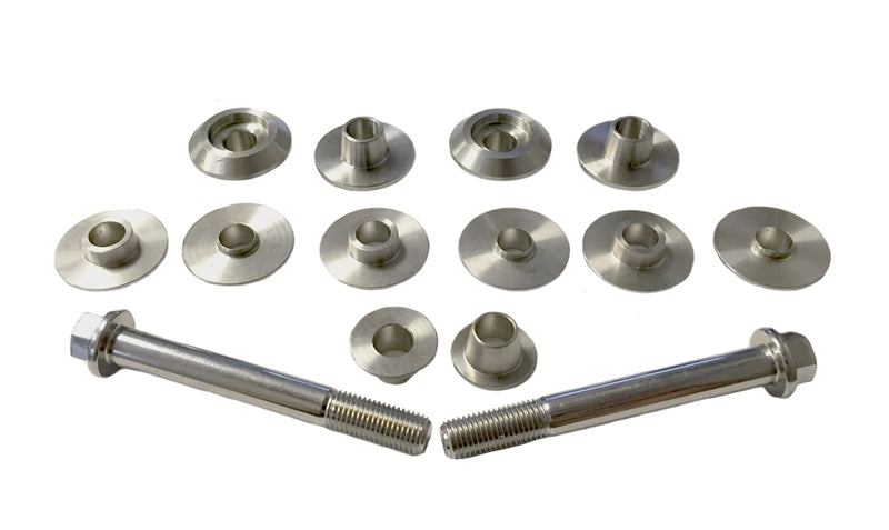 Torque Solution Billet Subframe Bushing Insert Kit: Volkswagen MK5/MK6/B6 - Black Ops Auto Works