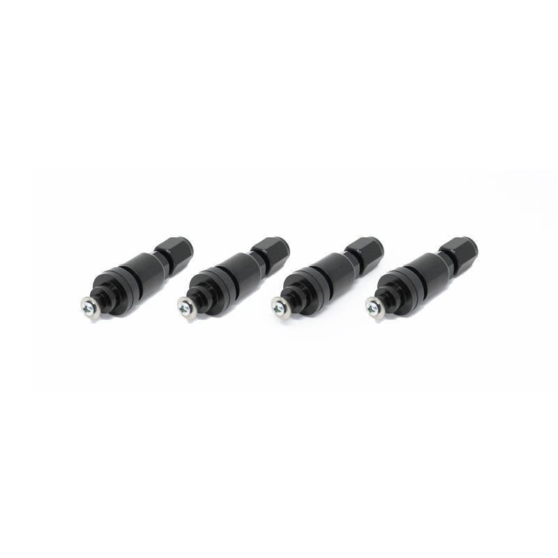 Torque Solution Billet TPMS Valve Stem Kit (Black) 2008+ Subaru Legacy Impreza WRX / STi Torque Solution TQSTS-SU-558BK-4