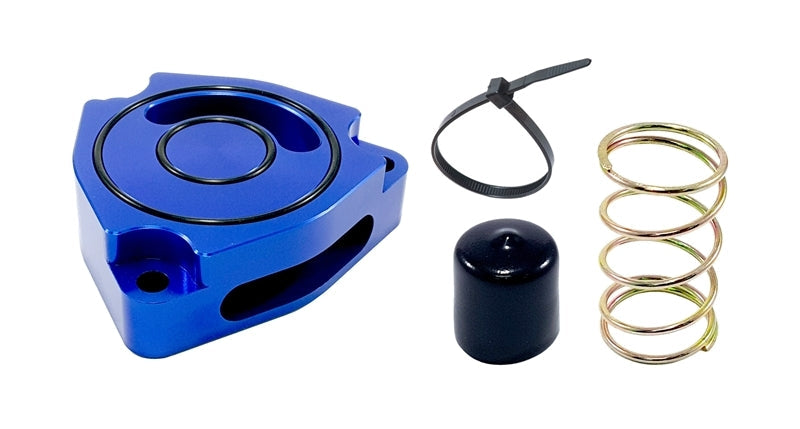 Torque Solution Blow Off BOV Sound Plate (Blue) 11+ Hyundai Veloster Turbo - Black Ops Auto Works