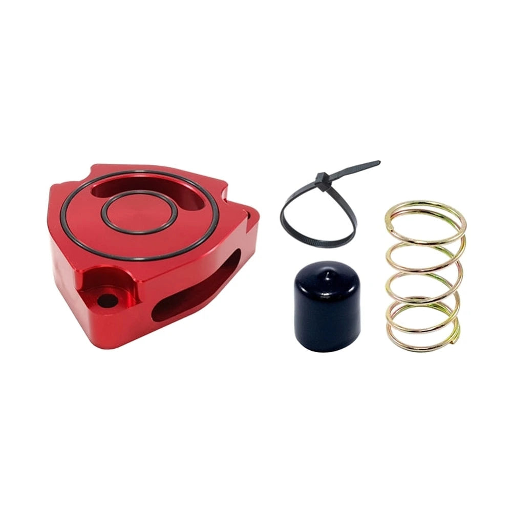 Torque Solution Blow Off BOV Sound Plate (Red) 11+ Hyundai Veloster Turbo - Black Ops Auto Works