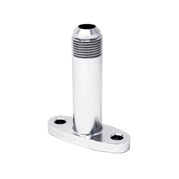 Torque Solution Extended Port Matched Oil Drain Flange: -10AN for T3/T4 PTE / Turbonetics Torque Solution TQSTS-UNI-588