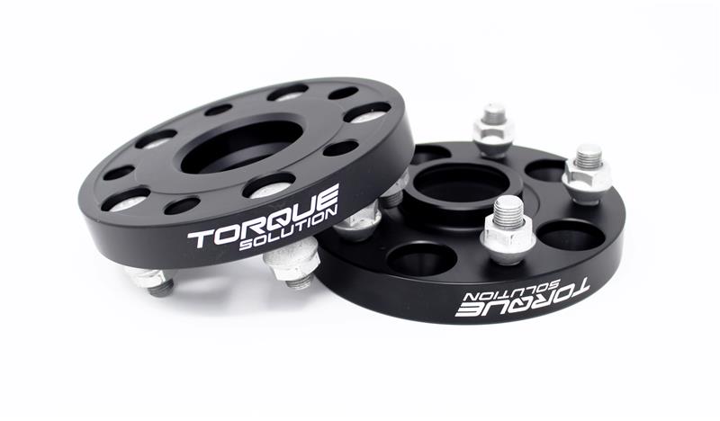Torque Solution Forged Aluminum Wheel Spacer Subaru 56mm Hub 5x114.3 - 25mm Torque Solution TQSTS-WS-553