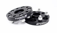 Load image into Gallery viewer, Torque Solution Forged Aluminum Wheel Spacer Subaru 56mm Hub 5x114.3 - 25mm Torque Solution TQSTS-WS-553