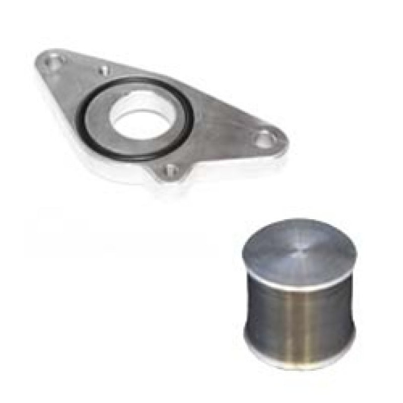 Torque Solution Greddy Blow Off Valve Adapter w/ Plug: Subaru WRX 02-07 & 04-13 STI - Black Ops Auto Works