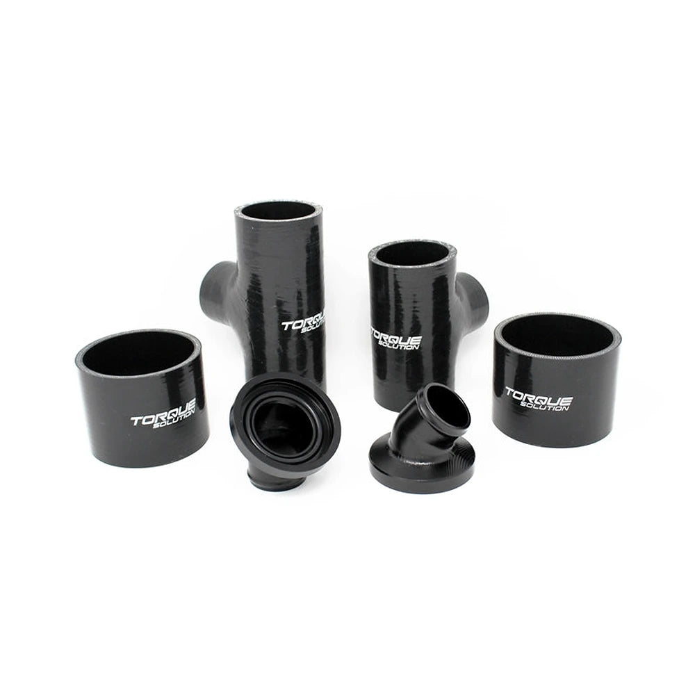Torque Solution HKS Blow Off Valve Adapter Infiniti Q50 2016+ / Q60 2017+ 3.0T VR30DDTT - Black Ops Auto Works