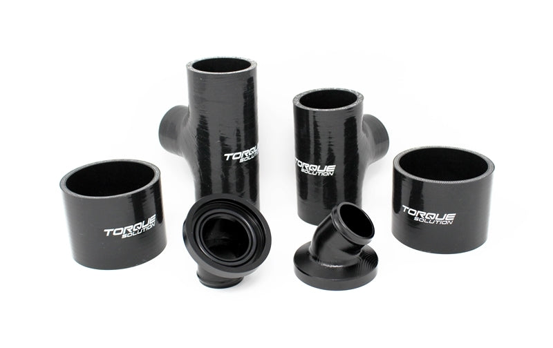 Torque Solution HKS Blow Off Valve Adapter Infiniti Q50 2016+ / Q60 2017+ 3.0T VR30DDTT - Black Ops Auto Works