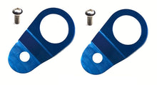 Load image into Gallery viewer, Torque Solution Radiator Mount Combo with Inserts (Blue) : Mitsubishi Evolution 7/8/9 - Black Ops Auto Works