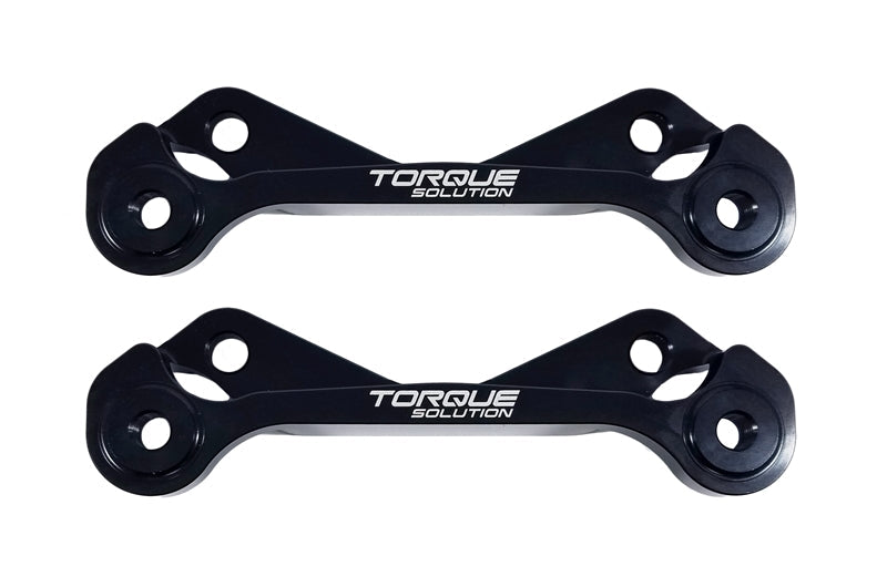 Torque Solution Rear Brake Caliper Adapter: Subaru Impreza / RS / WRX / Forester / Legacy - Black Ops Auto Works