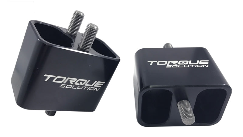 Torque Solution Solid Billet Engine Mounts: 02-14 Subaru WRX / 04-17 STI - Black Ops Auto Works