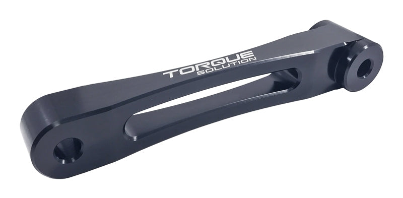 Torque Solution Solid Billet Pitch Stop Tranny Mount: Subaru - Black - Black Ops Auto Works
