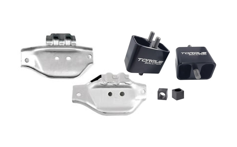 Torque Solution Solid Engine Mounts: Subaru WRX 2015+ / Forester XT 2014+ - Black Ops Auto Works