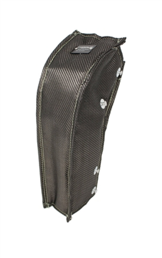 Torque Solution Subaru EJ20/EJ25 Thermal Downpipe Blanket (Carbon) - Black Ops Auto Works