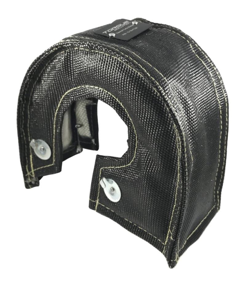 Torque Solution Thermal Turbo Blanket (Black) Fits GT35 GT37 GT40 GT45 GT47 GT55 - Black Ops Auto Works