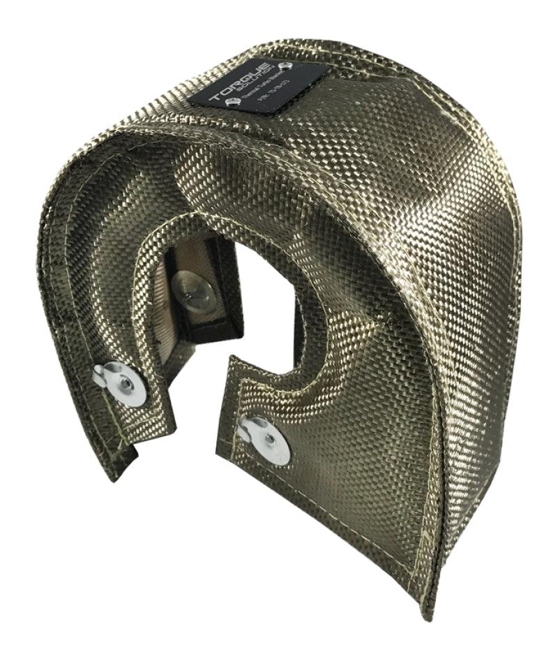 Torque Solution Thermal Turbo Blanket (Volcanic Rock) Fits T4/GT35/GT37/GT40/GT45/GT47/GT55 - Black Ops Auto Works