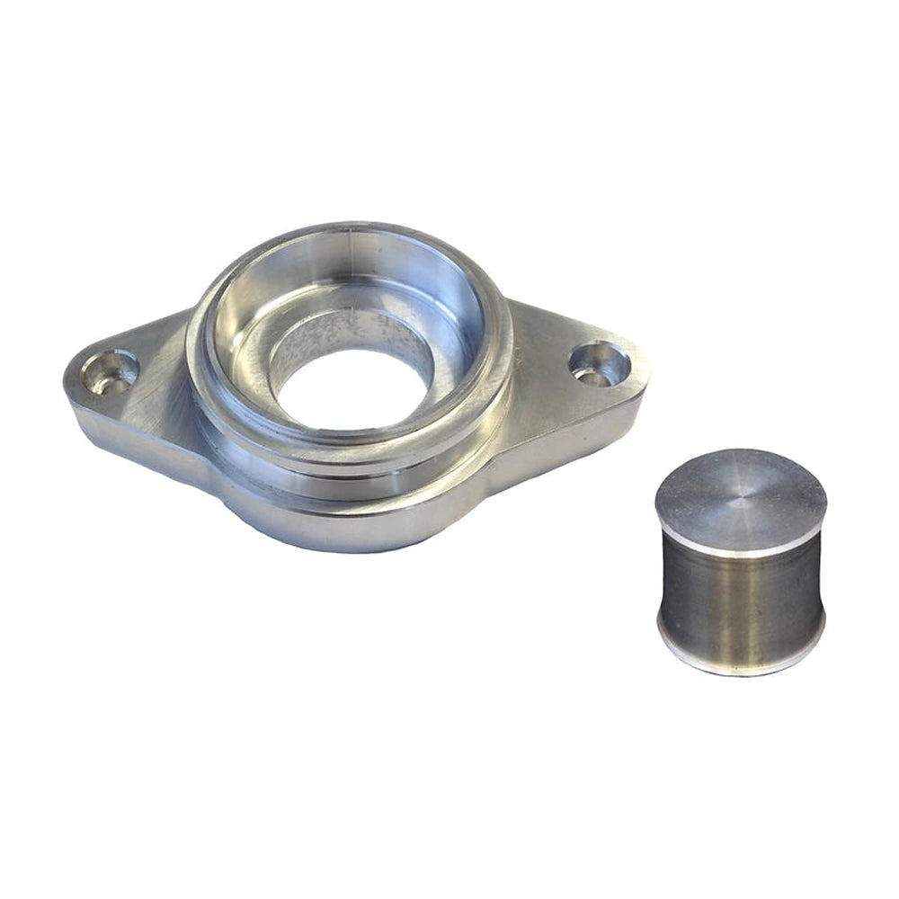 Torque Solution Tial Blow Off Valve Adapter w/ Plug: Subaru WRX 2008-2014 - Black Ops Auto Works