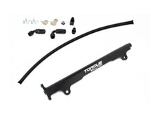Load image into Gallery viewer, Torque Solution Mitsubishi Evo X Billet Aluminum Fuel Rail - Black - Torque Solution TS-EV-485BK