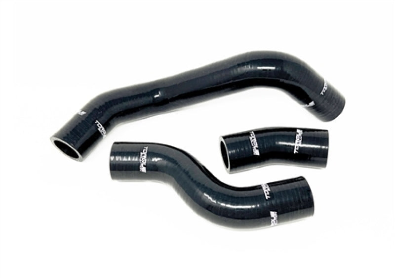 Torque Solution 2013+ Subaru BRZ / Scion FR-S / Toyota 86 Silicone Radiator Hose Kit - Black - Torque Solution TS-SU-657BK