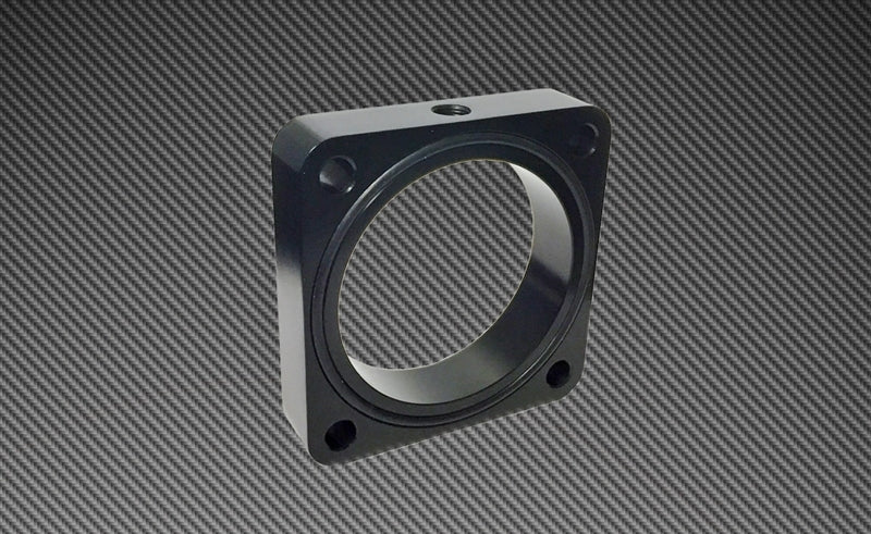 Torque Solution Throttle Body Spacer 2013+ Subaru BRZ/Scion FR-S - Black - Torque Solution TS-TBS-023BK
