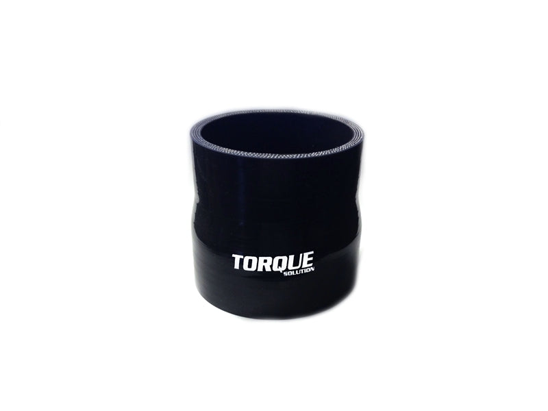 Torque Solution Transition Silicone Coupler: 2.75 inch to 3 inch Black Universal - Black Ops Auto Works