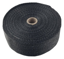 Load image into Gallery viewer, Torque Solution black fiberglass exhaust wrap full roll view