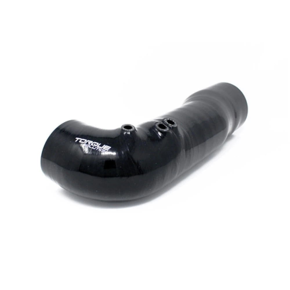 Torque Solution Turbo Inlet Hose (Non-Recirculated) Black 04-20 Subaru STI w/ 3.3in/84mm FP Turbo - Black Ops Auto Works