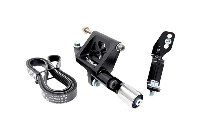 Torque Solution V2 Reversed Intake Manifold Alternator Relocation Kit 02-14 Subaru WRX - Black Ops Auto Works