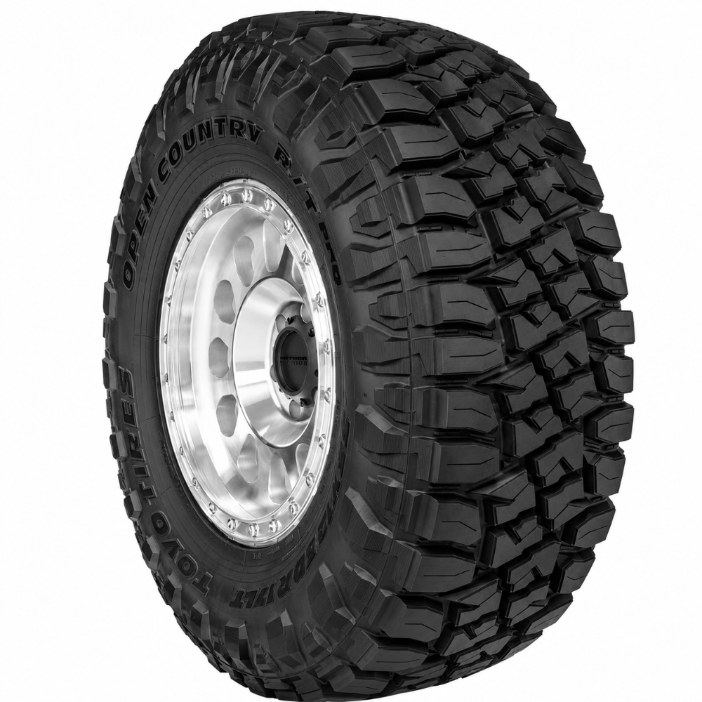 Toyo 358280 Open Country R/T Pro tire mounted on a wheel