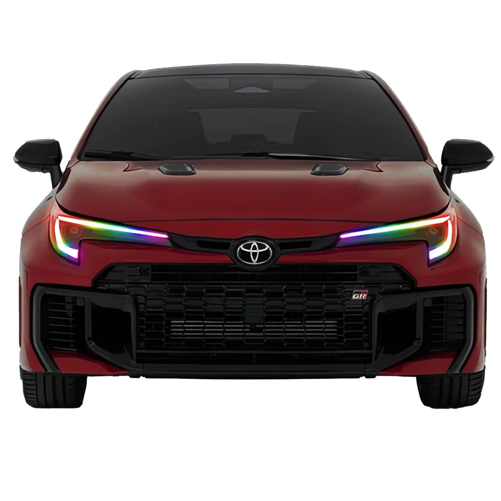 RGB Halo Kits Toyota Corolla Multicolor Flow DRL Boards (2023+)