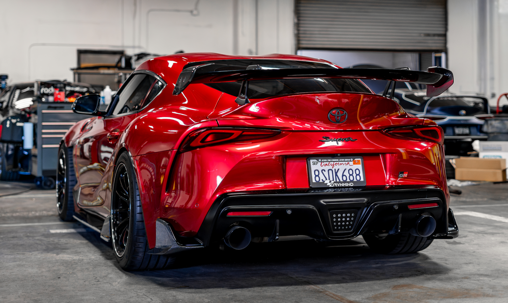 Toyota GR Supra A90 AT-R Swan Neck Wing - Black Ops Auto Works
