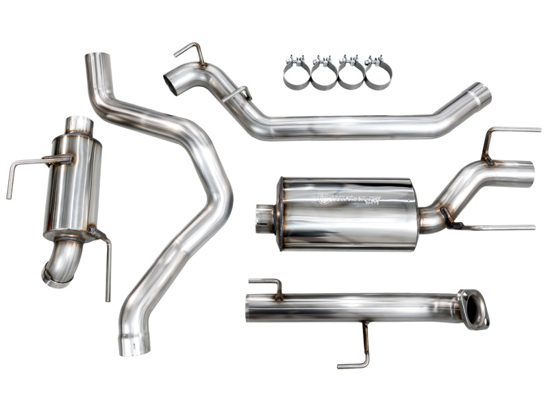 Toyota Land Cruiser and 4Runner AWE BashGuard exhaust for high-clearance off-road use
