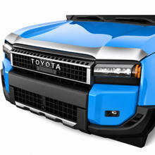 Load image into Gallery viewer, Toyota Land Cruiser chrome Aeroskin hood protector by Husky Liners part 2892232