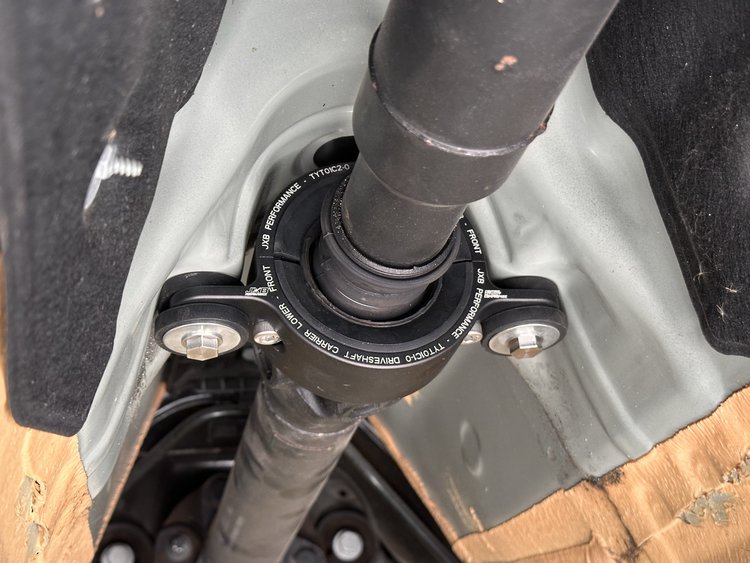 Toyota Supra Driveshaft Center Support Bearing Carrier Upgrade (Preorder) - Black Ops Auto Works