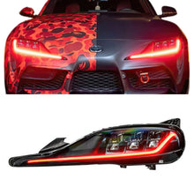 Load image into Gallery viewer, RGB Halo Kits Toyota Supra RGBW DRL boards (2020-2024)