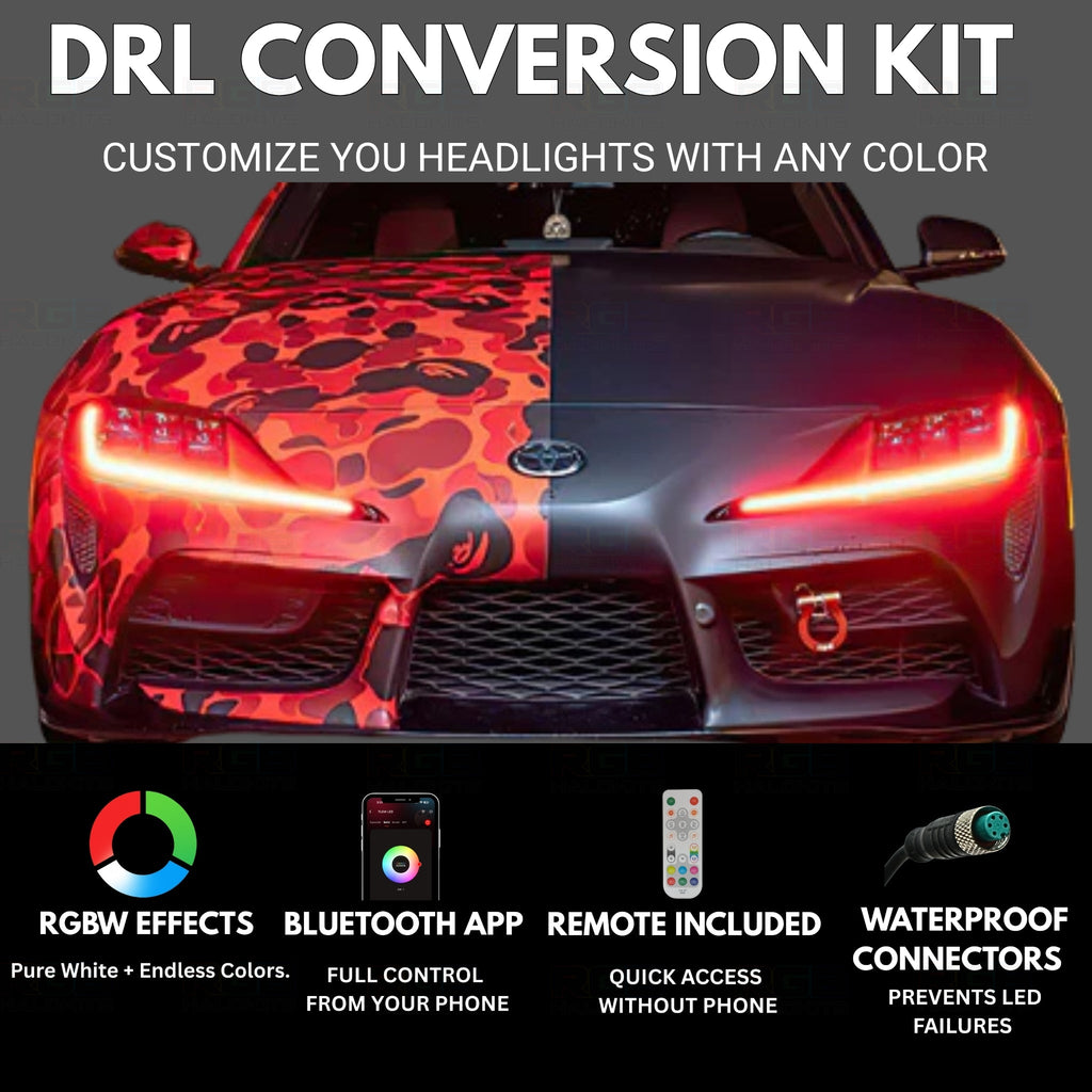 RGB Halo Kits Toyota Supra RGBW DRL boards (2020-2024)