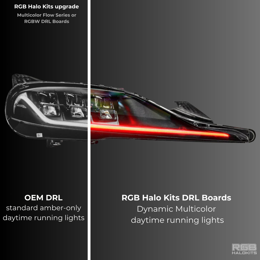 RGB Halo Kits Toyota Supra RGBW DRL boards (2020-2024)